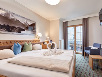 Hotel Fischerwirt Zimmerkategorien KLASSIK Doppelzimmer mit Balkon und Klimaanlage