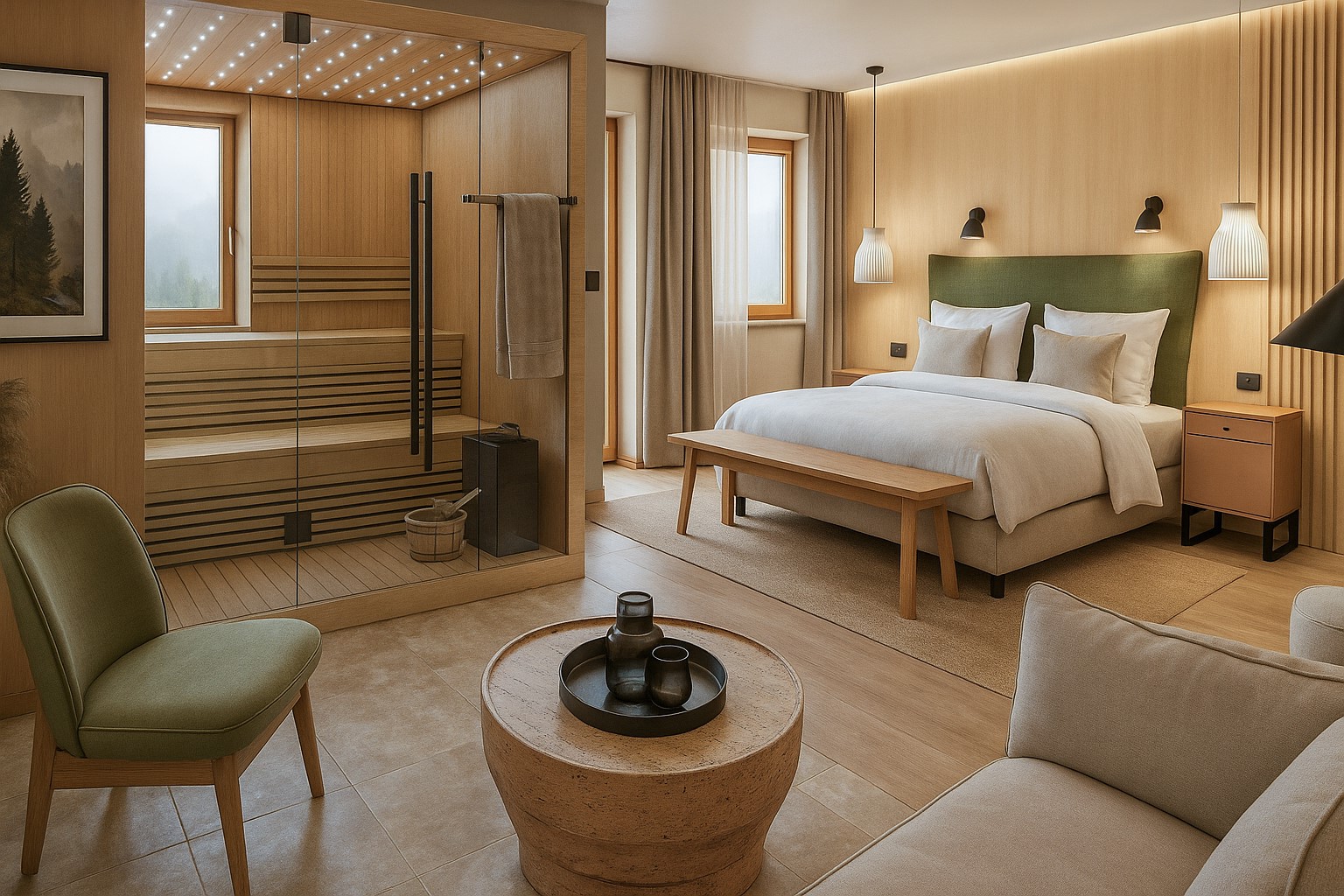 Hotel Sommer Füssen Zimmerkategorien SPA Suite