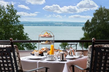 Urlaub am See: Balkon See-Alpenblick - Romantik Hotel RESIDENZ AM SEE