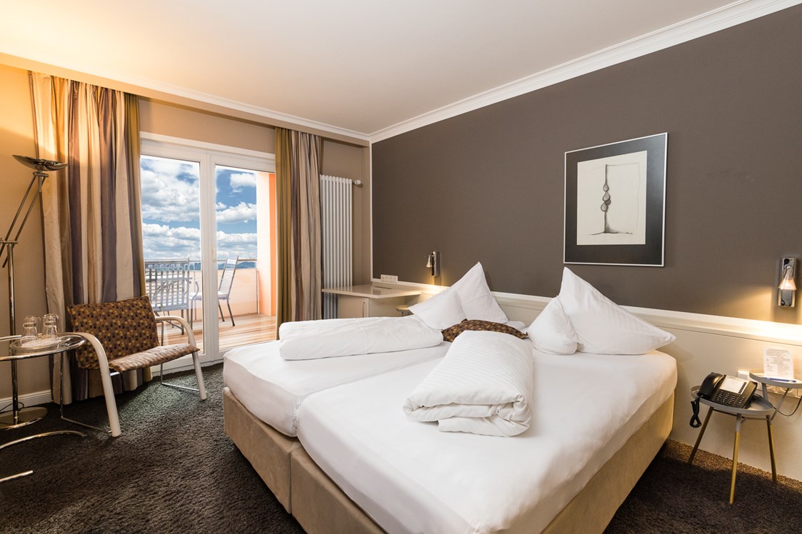 Urlaub am See: Beispielbild "Deluxe" Kategorie - Romantik Hotel RESIDENZ AM SEE