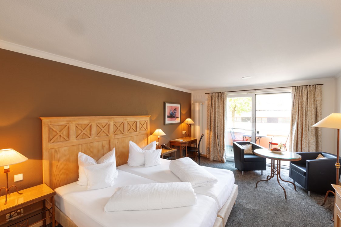 Urlaub am See: Beispielbild "Hochparterre Premium" Kategorie - Romantik Hotel RESIDENZ AM SEE