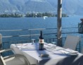 Urlaub am See: Blick auf die Brissago Inseln - Art Hotel Posta al lago