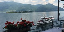 Hotels am See - Art des Seezugangs: hoteleigener Steg - Schiffsfahrt - Art Hotel Posta al lago