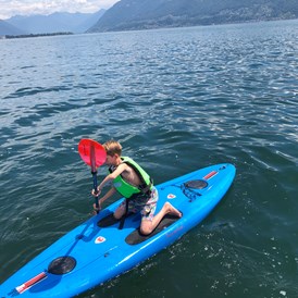 Urlaub am See: Für Kinder ideal - Art Hotel Posta al lago