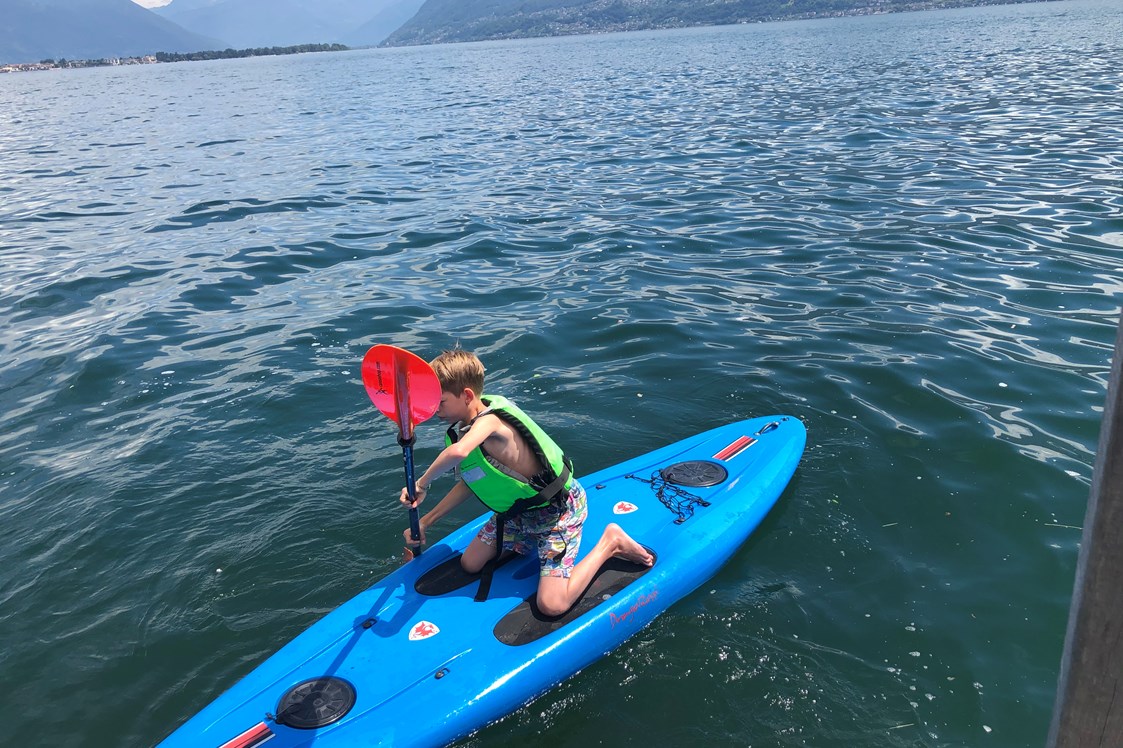 Urlaub am See: Für Kinder ideal - Art Hotel Posta al lago