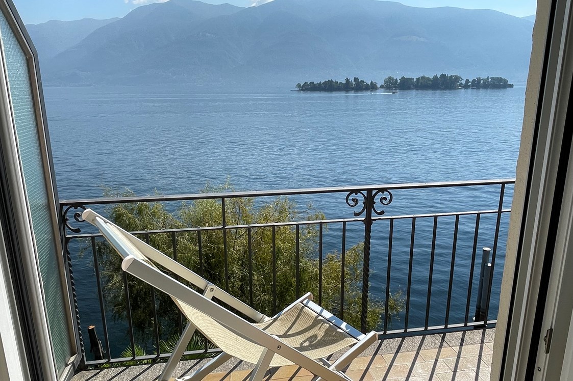 Urlaub am See: Ausruhen auf Ihrem Balkon - Art Hotel Posta al lago