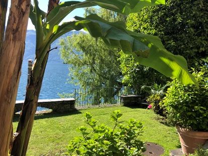 Hotels am See - Porto Ronco - Garten am SEE - Art Hotel Posta al lago