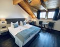 Urlaub am See: Doppelzimmer Dachgaube - Hotel Möwe am See