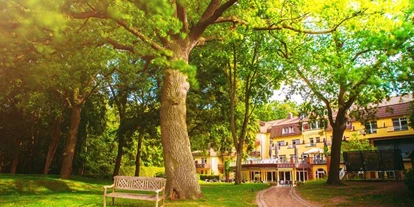 Hotels am See - Verpflegung: Frühstück - Kurhaus-Garten - Kurhaus am Inselsee