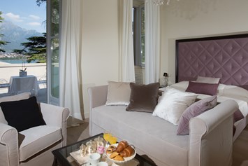 Urlaub am See: Suite mit Grosse Terrasse und See Blick - Villa Giulia