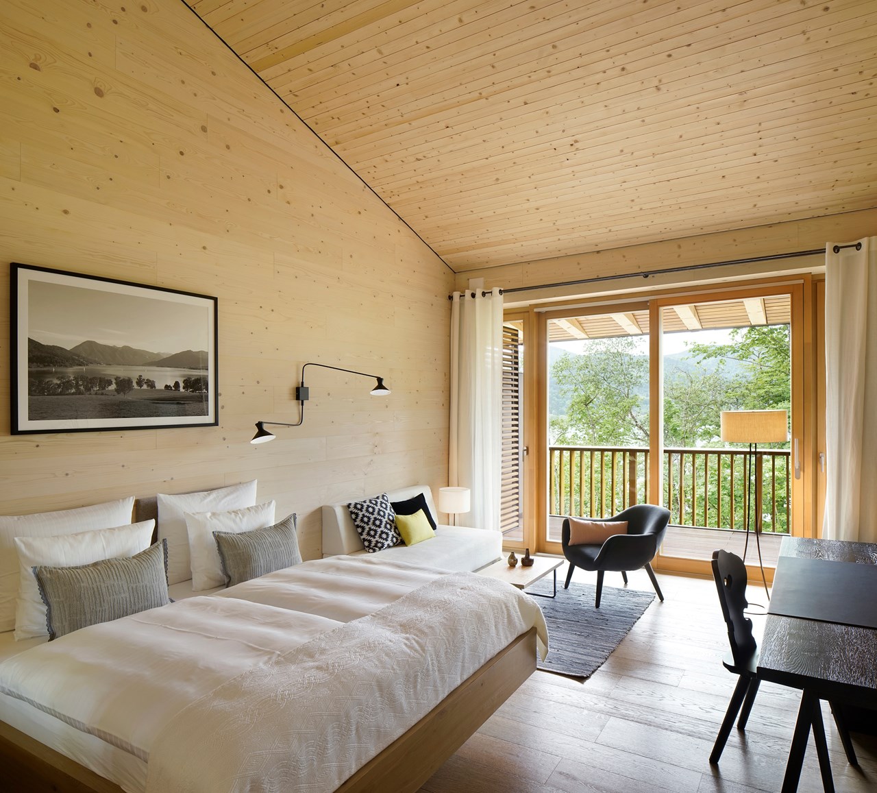Hotel DAS TEGERNSEE Zimmerkategorien Appartment zwei Schlafzimmer | Alpenchalets