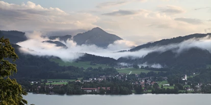 Hotels am See - Verpflegung: Frühstück - Blick auf den Tegernsee
 - Hotel DAS TEGERNSEE