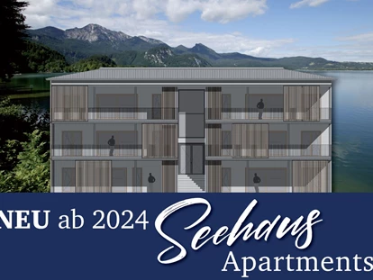 Hotels am See - Verpflegung: Frühstück - Aussenansicht - Seehaus Apartments am Kochelsee