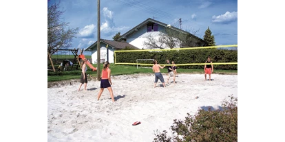 Hotels am See - Verpflegung: Frühstück - Beachvolleyball - Aktiv- und Wellnesshotel Seeblick