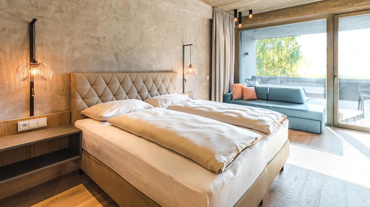 Seehotel Einwaller Zimmerkategorien DOPPELZIMMER PANORAMA BERGBLIC