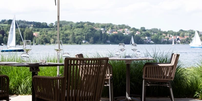 Hotels am See - Verpflegung: Frühstück - Seeterrasse - See & Park Hotel Feldbach
