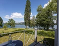 Urlaub am See: Seesicht Zimmer Balkon - See & Park Hotel Feldbach