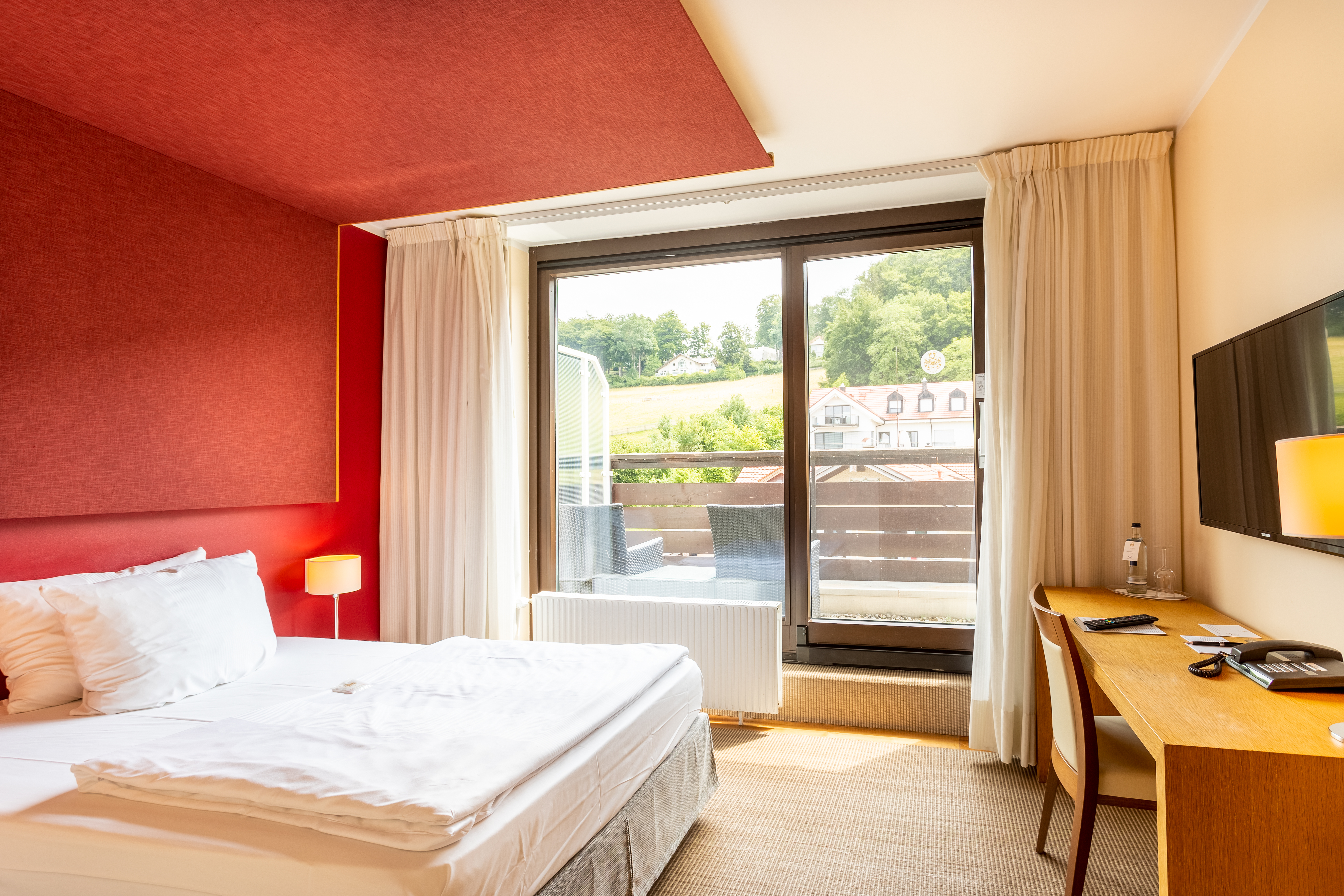 Seehotel Leoni Zimmerkategorien Doppelzimmer Landseite 