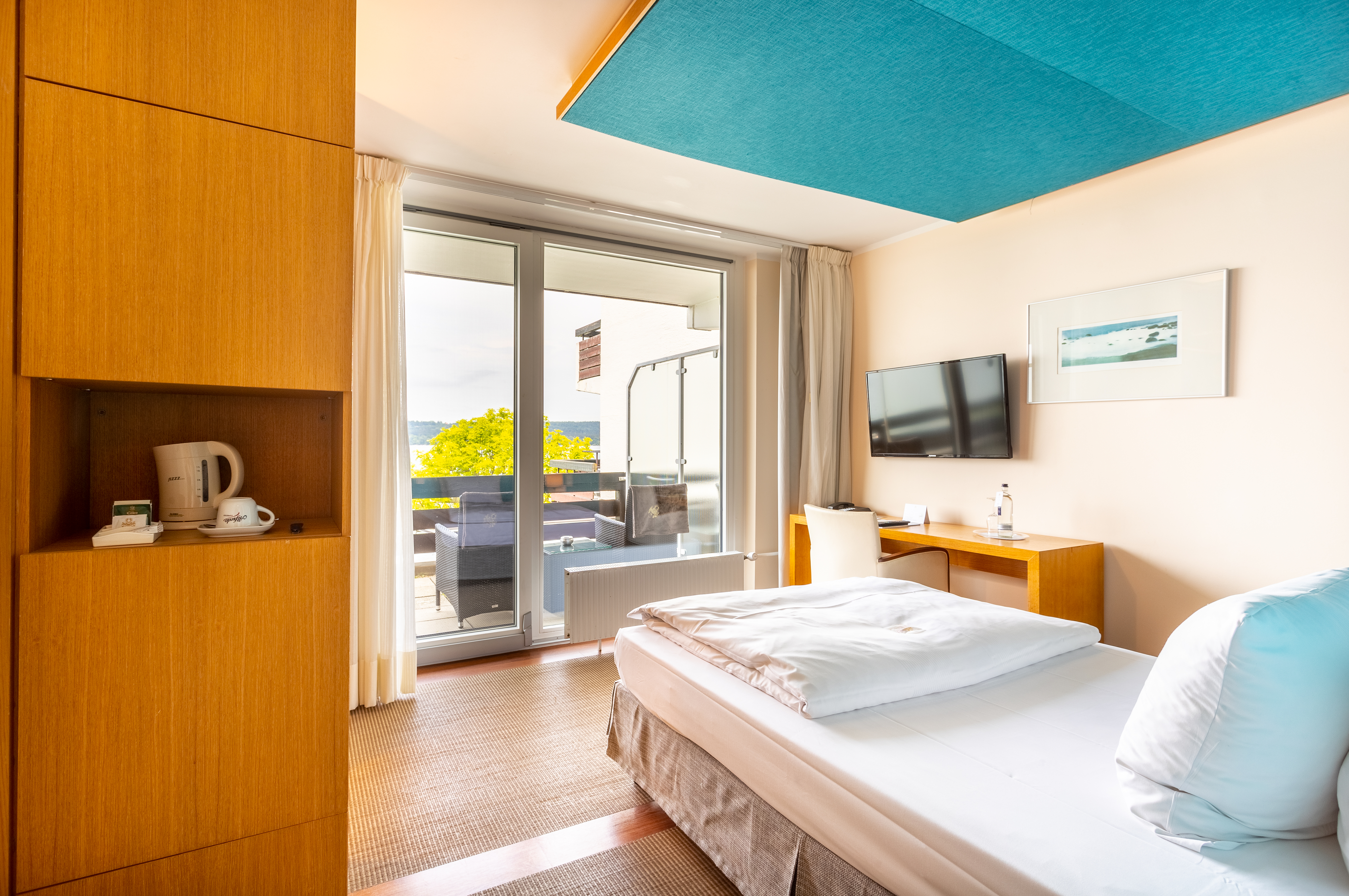 Seehotel Leoni Zimmerkategorien Einzelzimmer Seeseite 