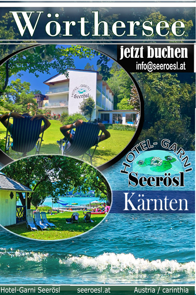 Hotels am See - Krumpendorf - Hotel Garni Seerösl am Wörthersee