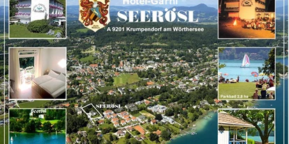 Hotels am See - Verpflegung: Frühstück - Hotel Garni Seerösl am Wörthersee