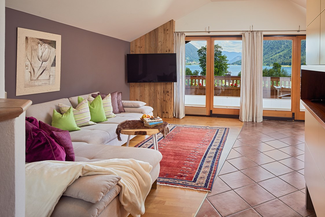 Urlaub am See: Appartement AchenSeeLoft mit einmaligem Seeblick - Hotel Christina