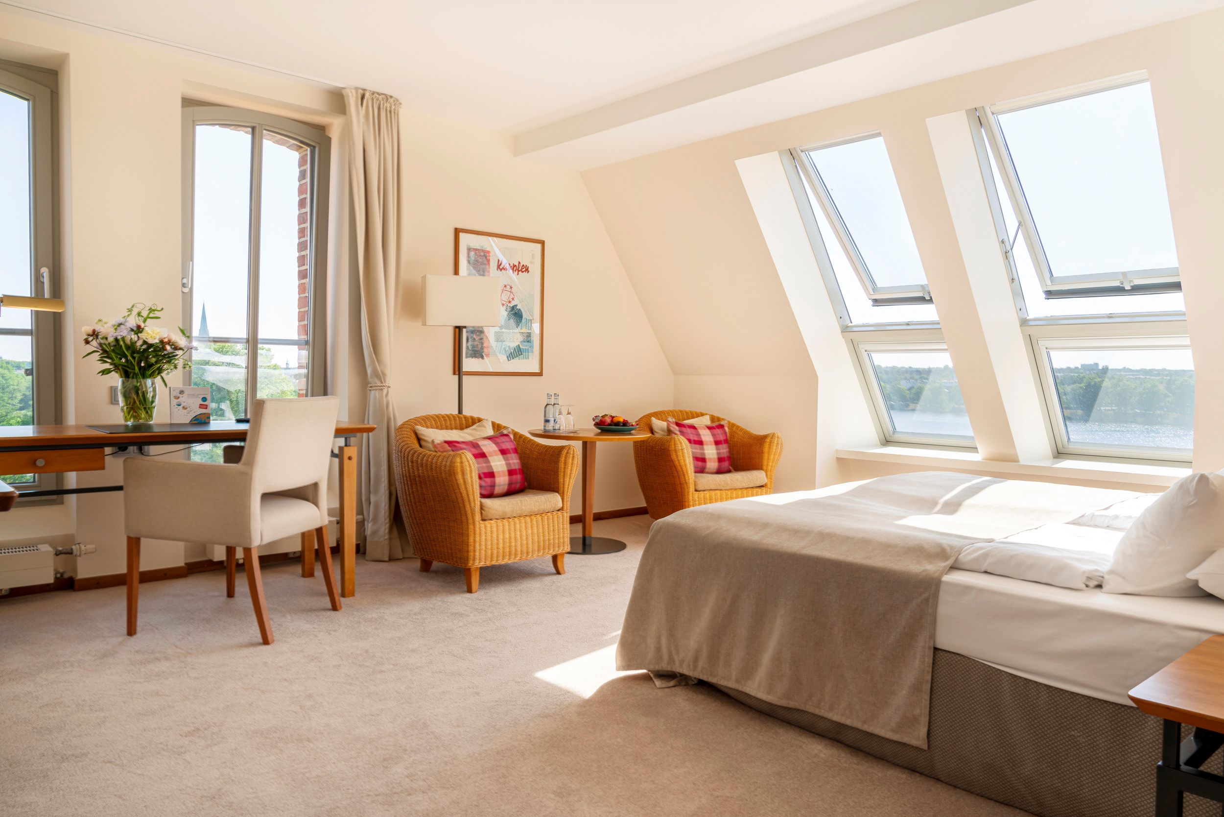 Urlaub am See: Hotel Speicher am Ziegelsee