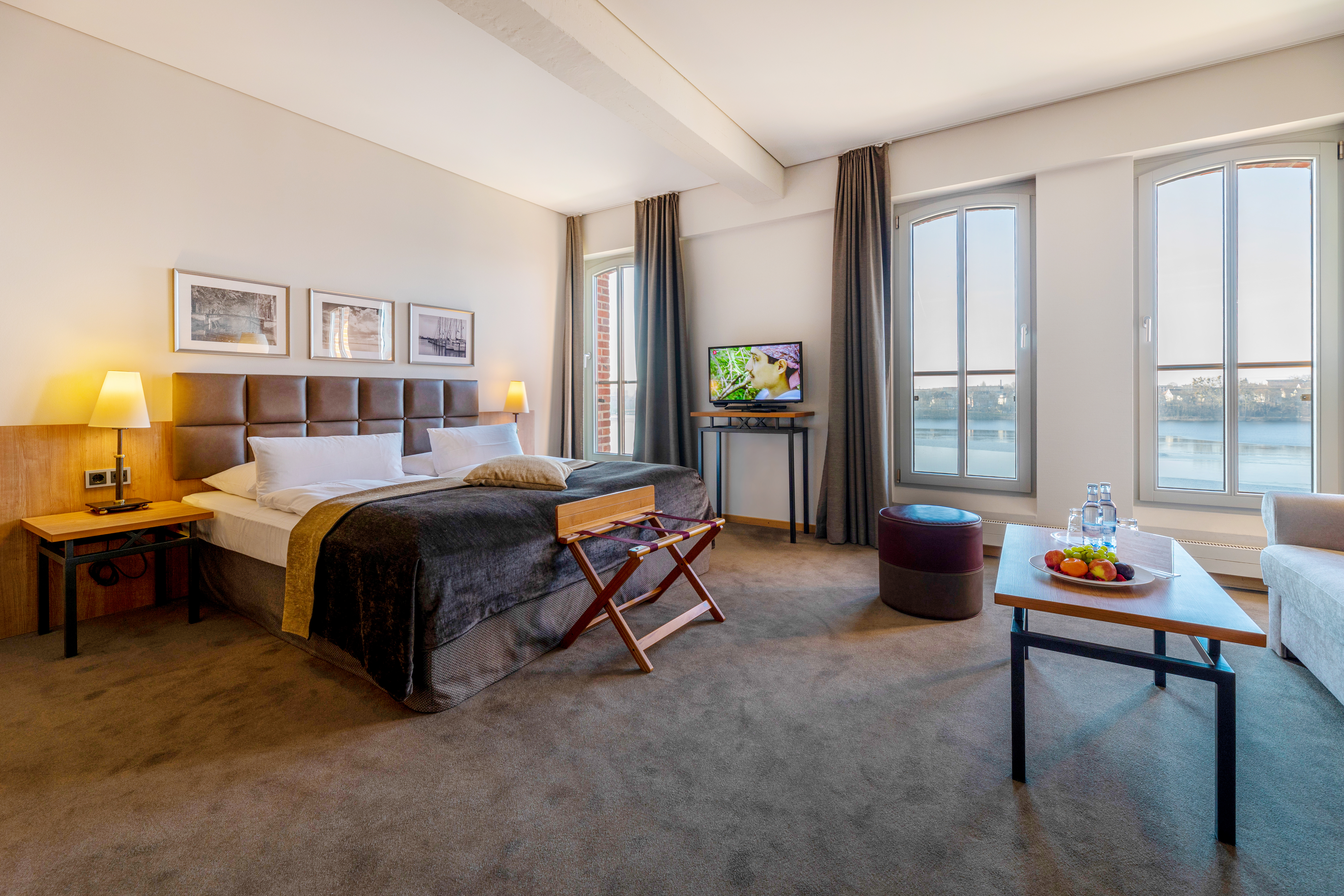 Urlaub am See: Hotel Speicher am Ziegelsee