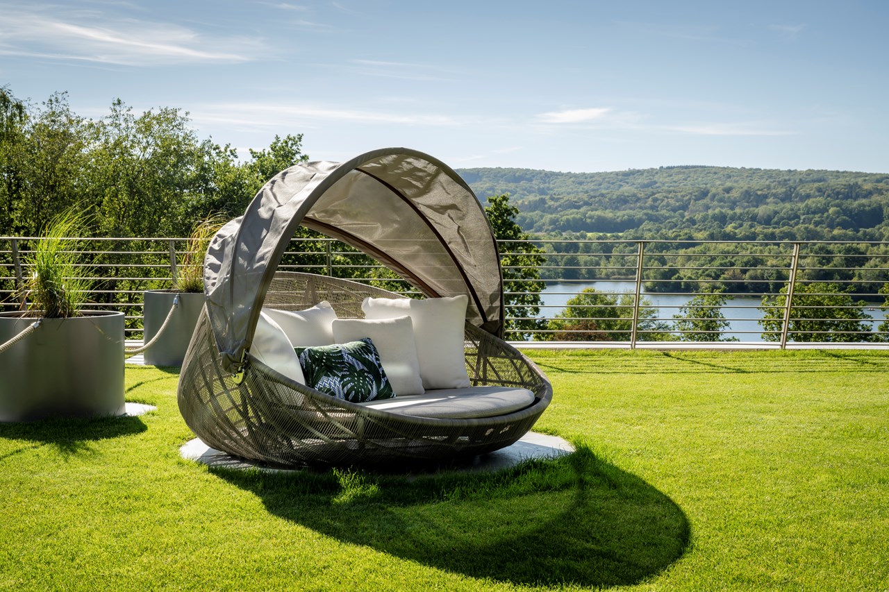 Seezeitlodge Hotel & Spa Zimmerkategorien Seezimmer Gartenloge