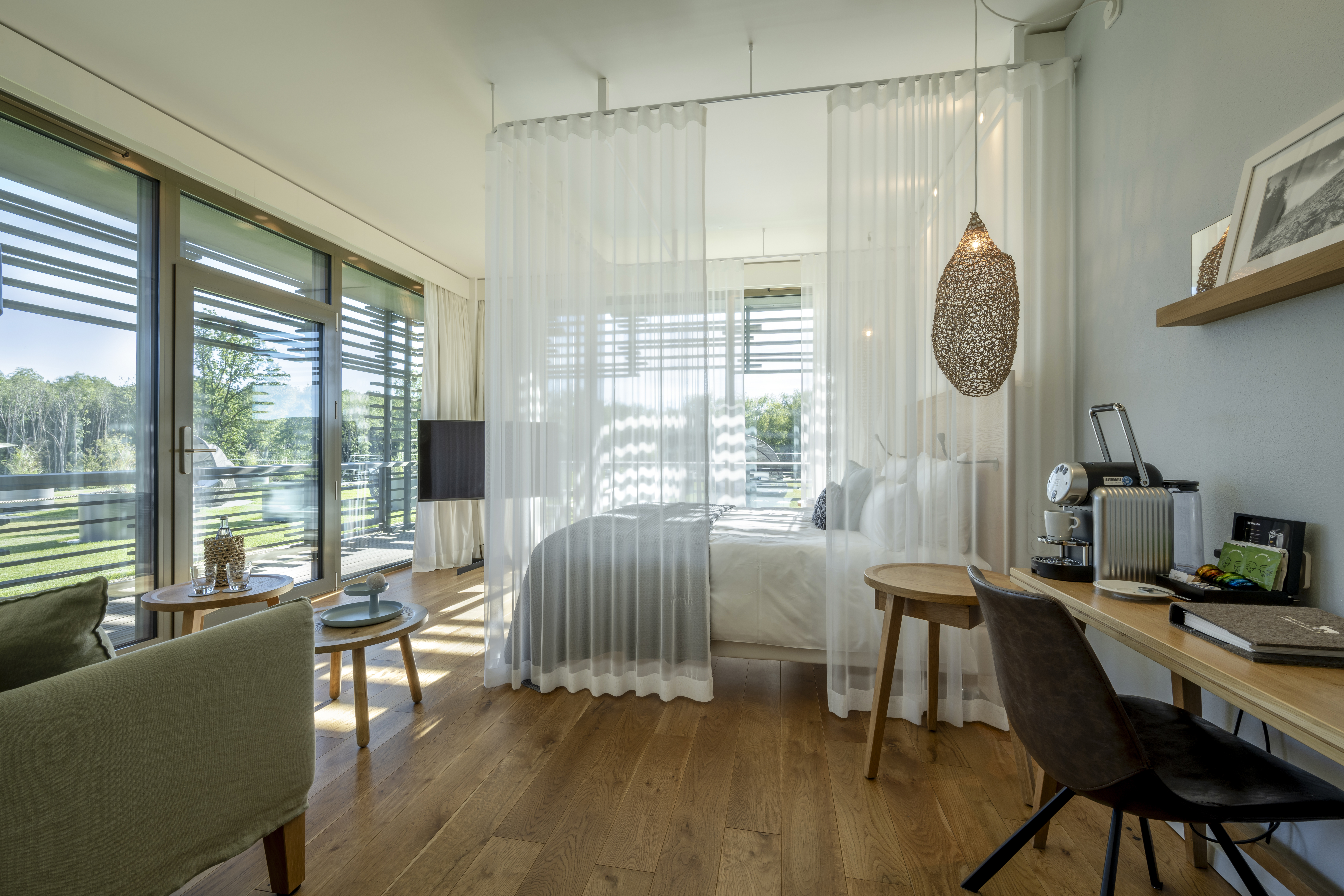 Seezeitlodge Hotel & Spa Zimmerkategorien Gartenlogen Suite