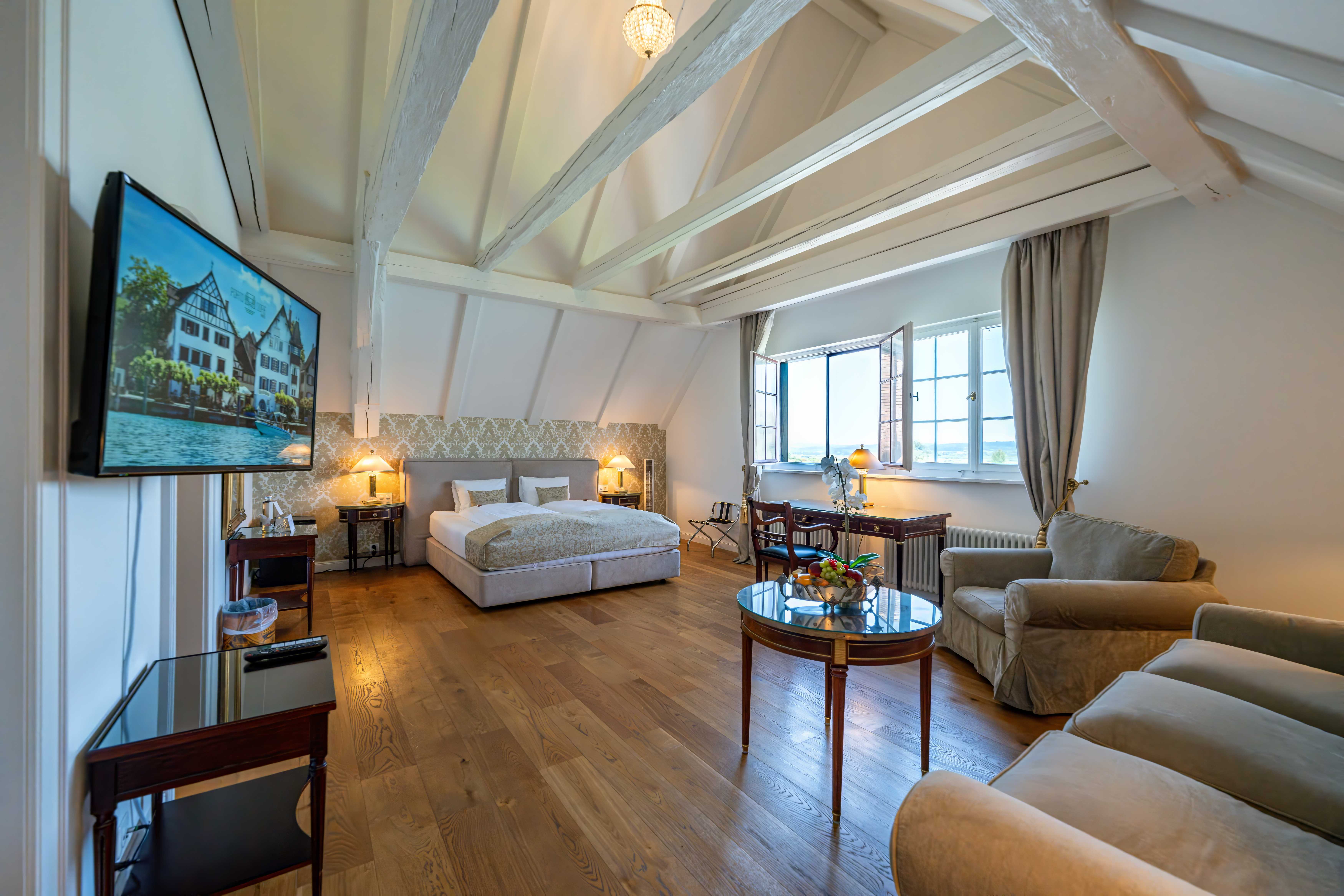 Hotel Porto Sofie in Gottlieben Zimmerkategorien Seezimmer Family