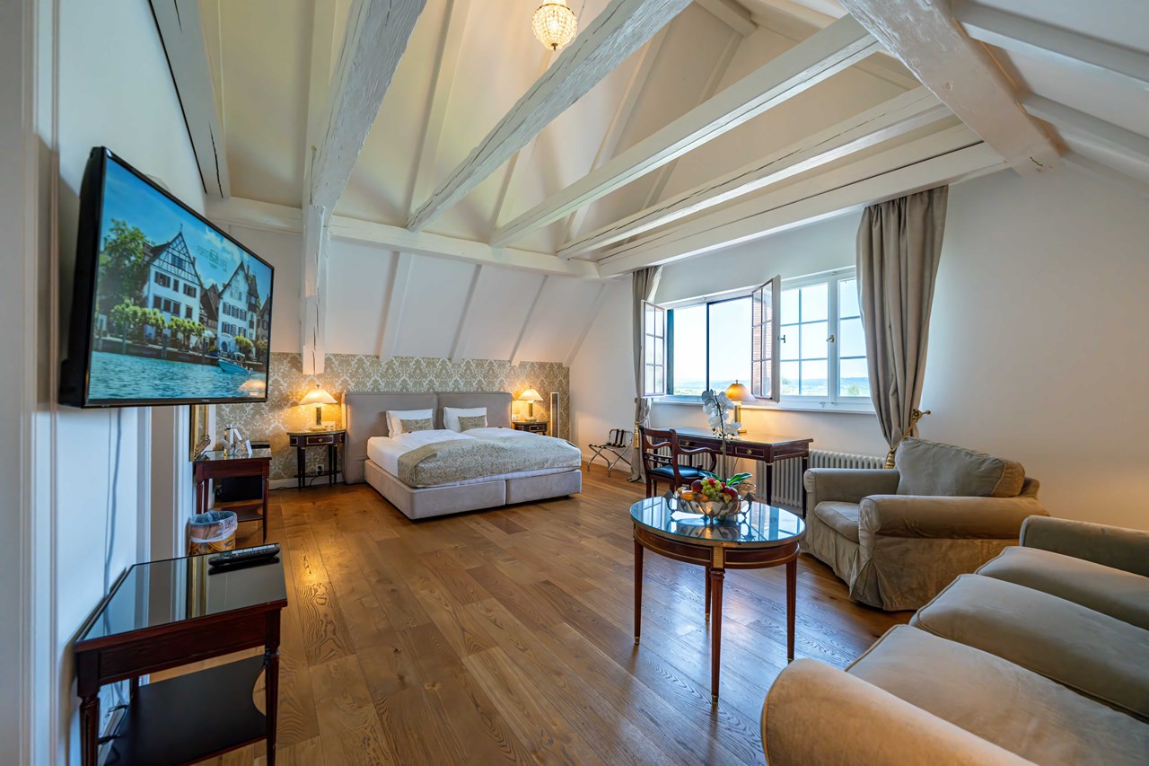 Hotel Porto Sofie in Gottlieben Zimmerkategorien Seezimmer Family