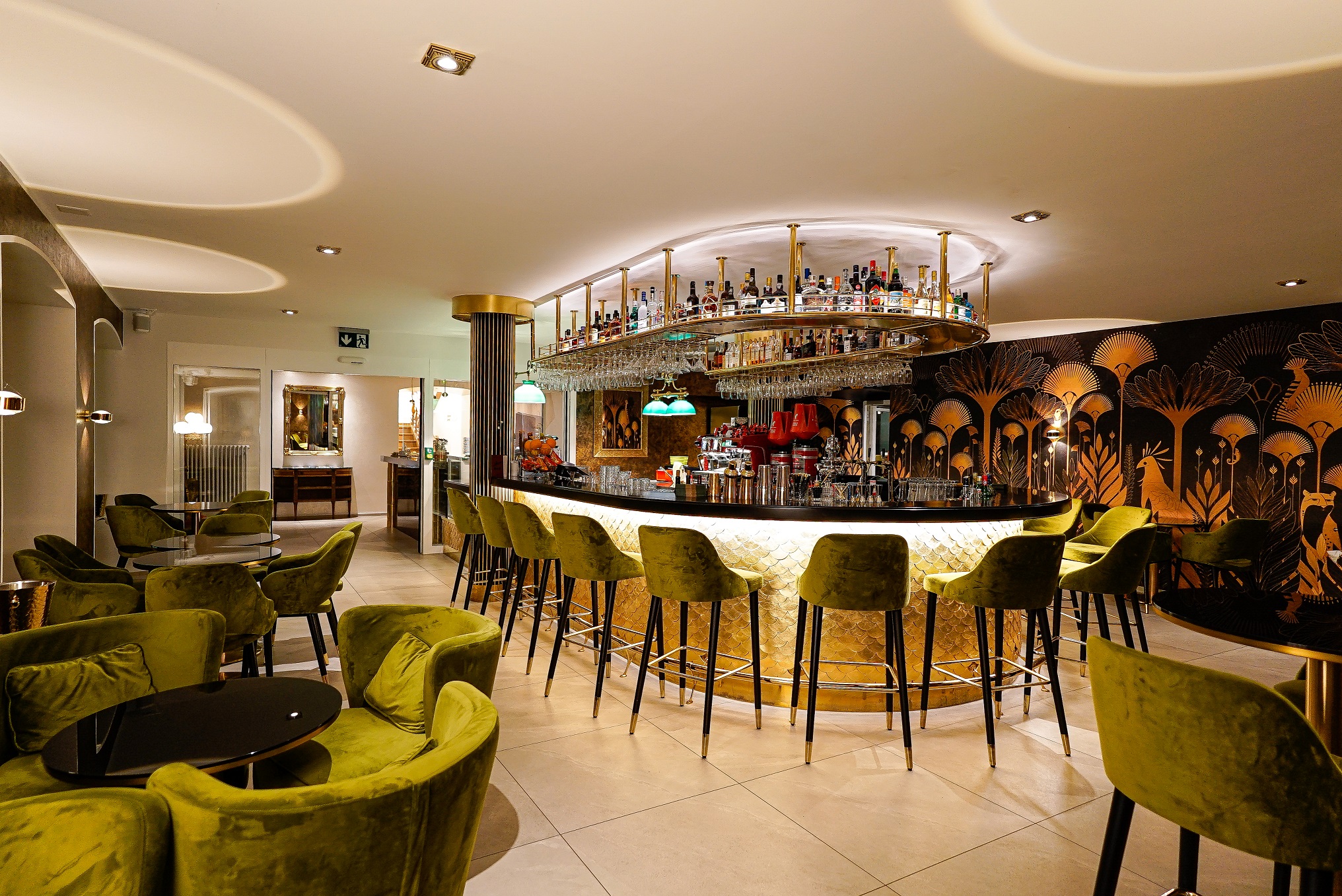 Urlaub am See: Brasserie Bar - Hotel Porto Sofie in Gottlieben