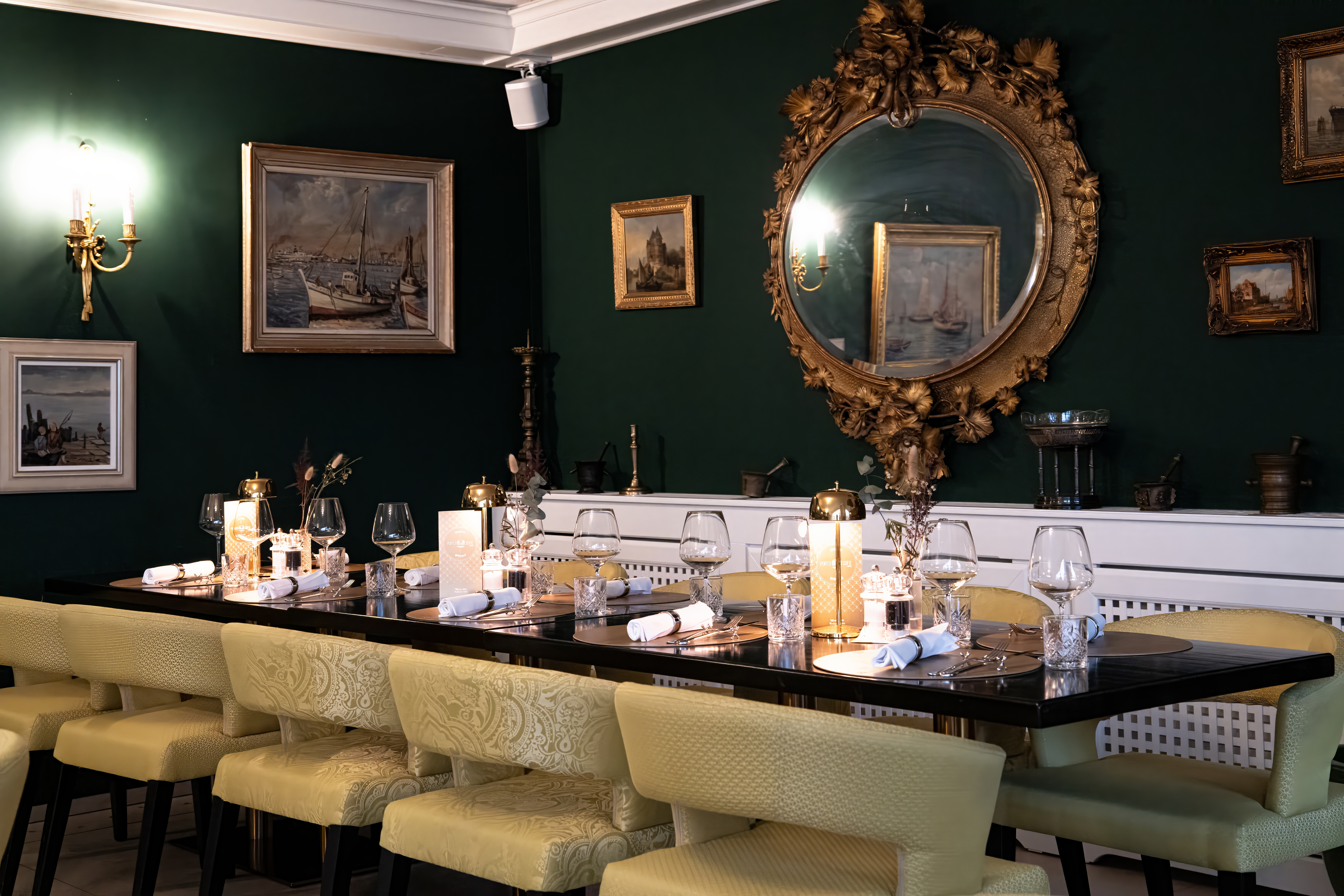 Urlaub am See: Speisesaal - Hotel Porto Sofie in Gottlieben