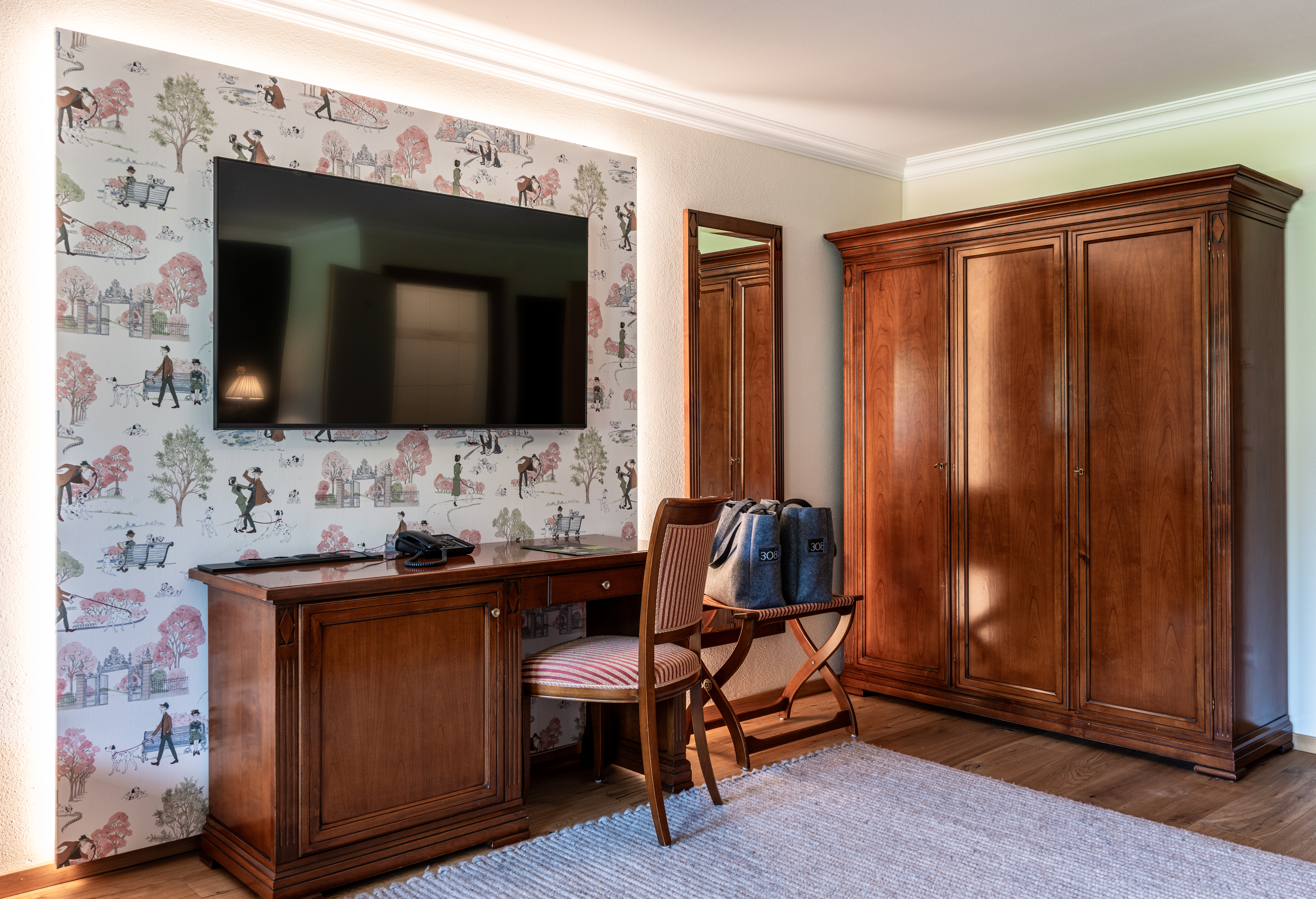 Hotel Wiesenhof Achensee Zimmerkategorien Doppelzimmer Kirsche