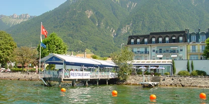 Hotels am See - Hotel unmittelbar am See - Le Mont-Pèlerin - Hotel du Port