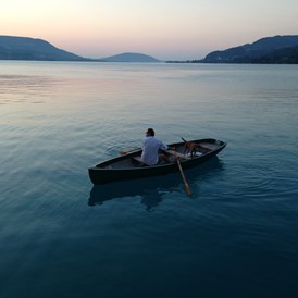 Urlaub am See: kostenloser Ruderboot Verleih für unsere Hotelgäste - Hotel Post