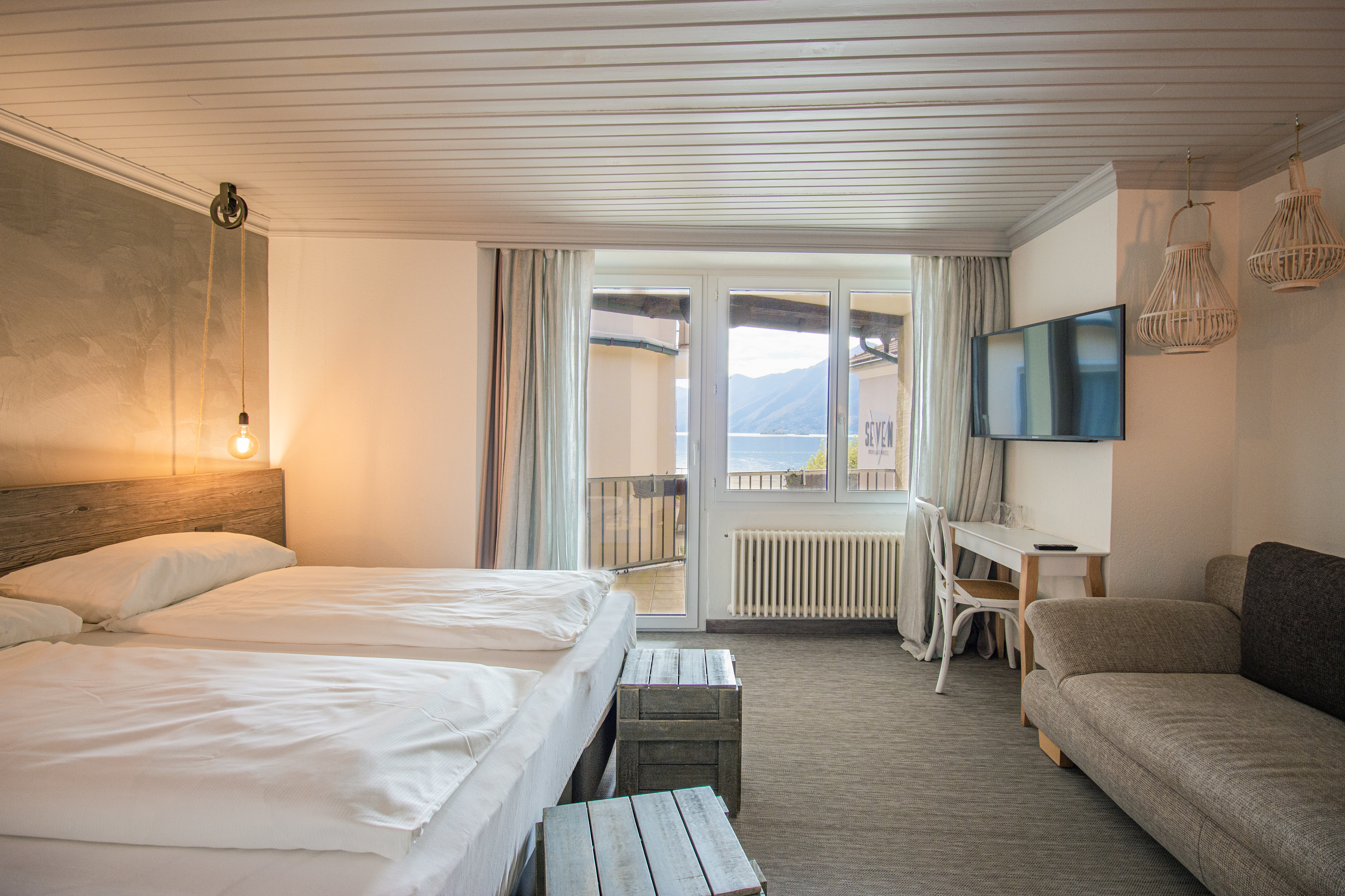 Urlaub am See: Seven Boutique Hotel