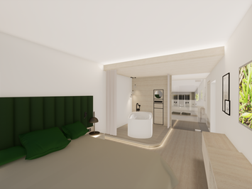 Hotel Stadler am Attersee Zimmerkategorien Suite 2022 mit Balkon und Seeblick