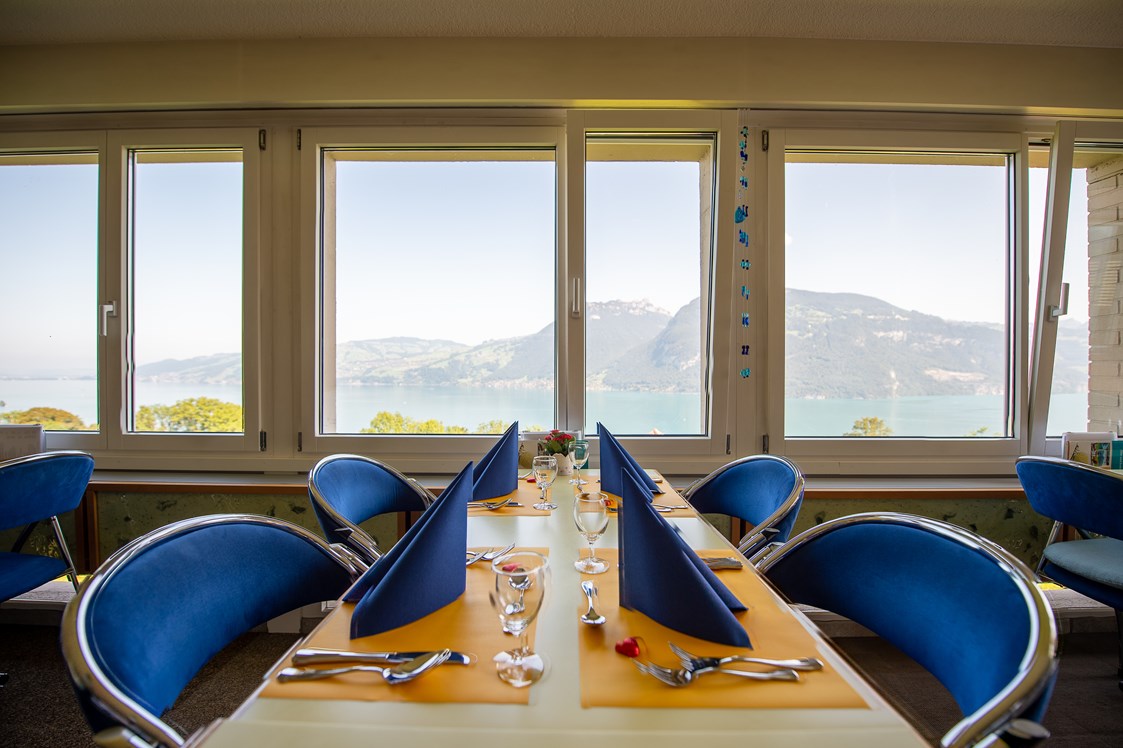 Urlaub am See: Essen mit Aussicht - Hotel Sunnehüsi