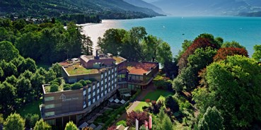 Hotels am See - Art des Seezugangs: öffentlicher Seezugang - Hotel Seepark Thun - Congress Hotel Seepark