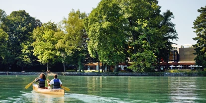 Hotels am See - Bern - Kanu - kostenlos für Hotelgäste - Hotel Seepark Thun - Hotel Seepark Thun