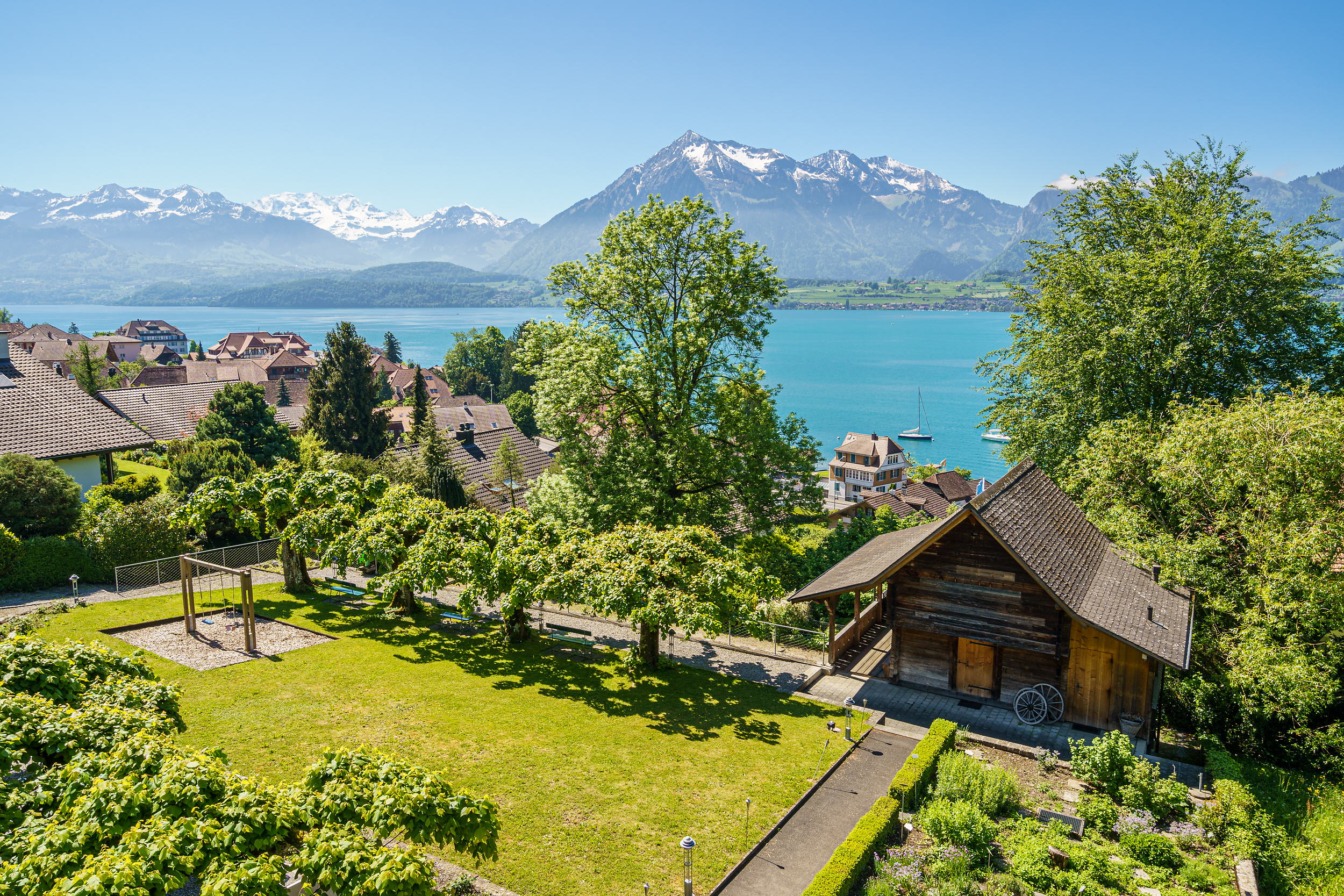 Hotels am See - Klassifizierung: 3 Sterne - Spiez - Hotel Schönbühl