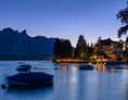 Urlaub am See: Traumhafte Abendstimmung - Parkhotel Gunten