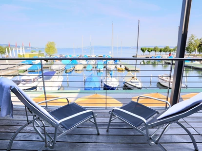 Hotels am See - Verpflegung: Frühstück - Seezimmer teilweise mit Balkon, tolle Aussicht auf den See - Hotel Marina Lachen