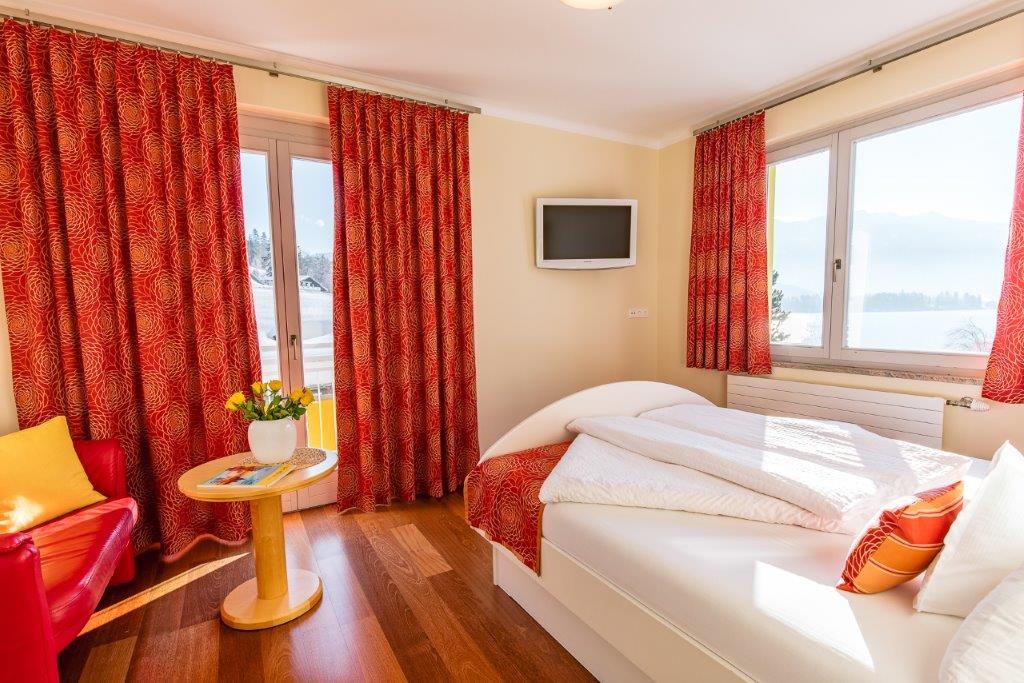 Urlaub am See: Seeblick Suite mit Balkon oder Terrasse - das Moser - Hotel am See