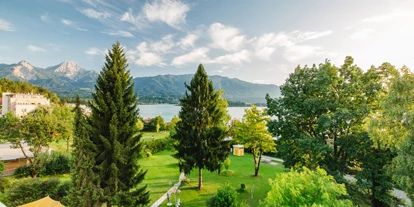 Hotels am See - Verpflegung: Frühstück - Aussicht Zimmer/Suiten - Erwachsenenhotel "das Moser - Hotel am See"