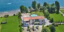 Hotels am See - Pools: Außenpool nicht beheizt - Italien - Hotel Tullio
