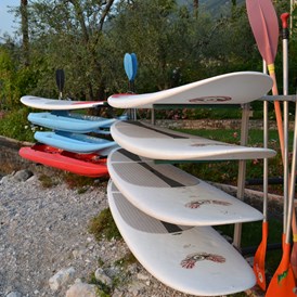 Urlaub am See: Kostenloser Stand Up Paddle Verleih.  - Belfiore Park Hotel