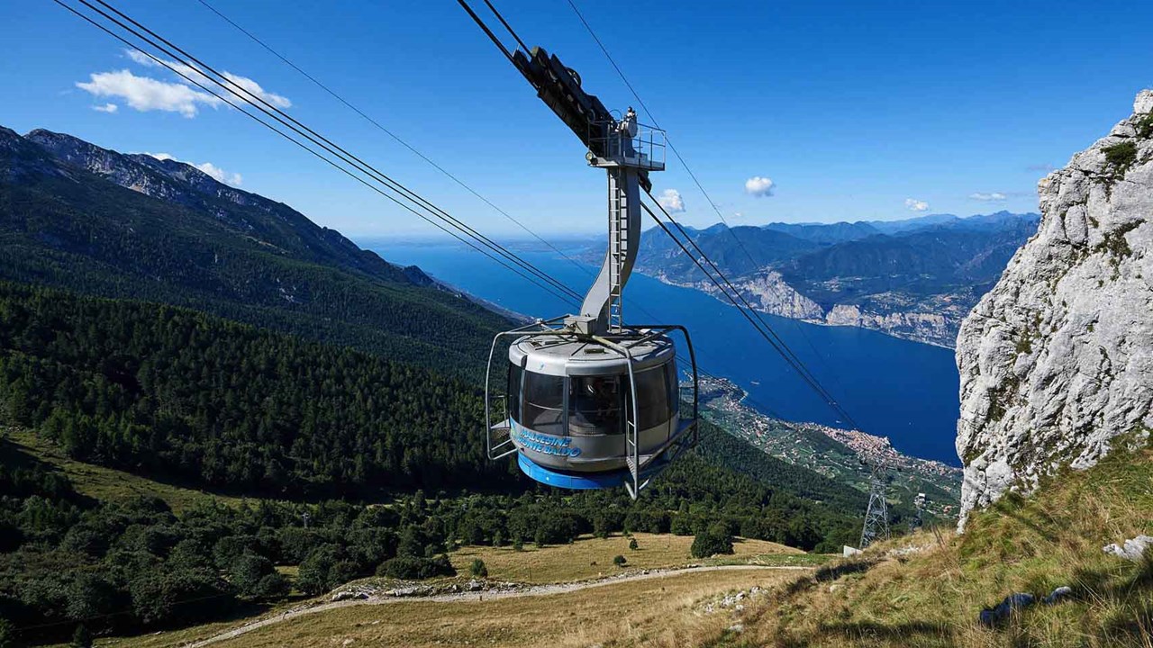 Hotel Eden Gardasee Ausflugsziele Seilbahn Malcesine Monte Baldo